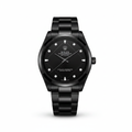 All-Black Diamond Dial Watch